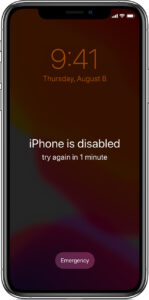 Заблокировать приложения на iPhone