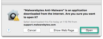 Install the Malwarebyte