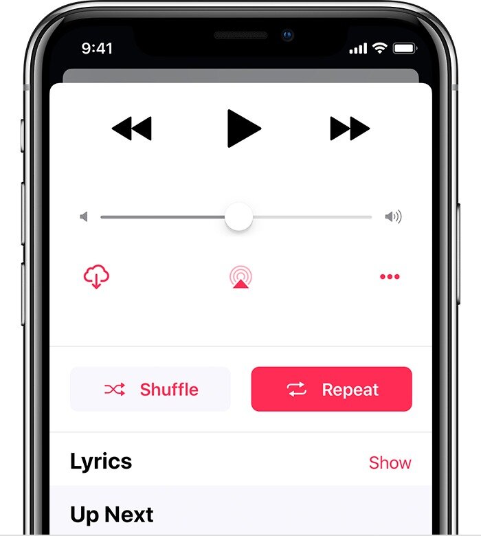 Music App on iOS 13