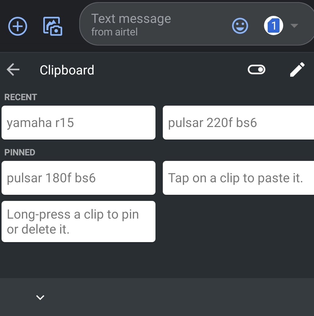 Android Clipboard