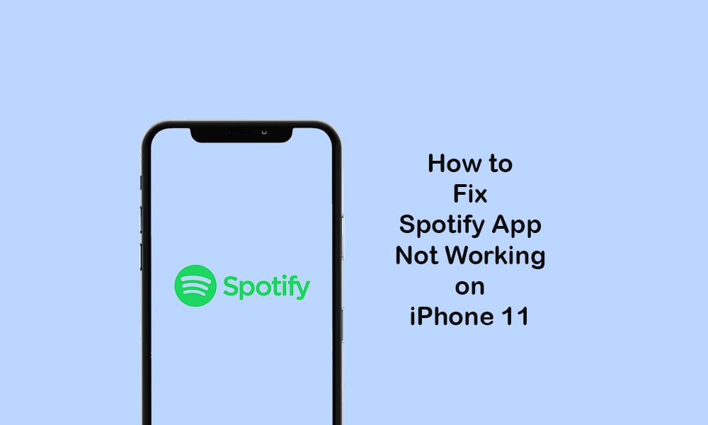 Spotify app not working on my iPhone 11: How to fix?