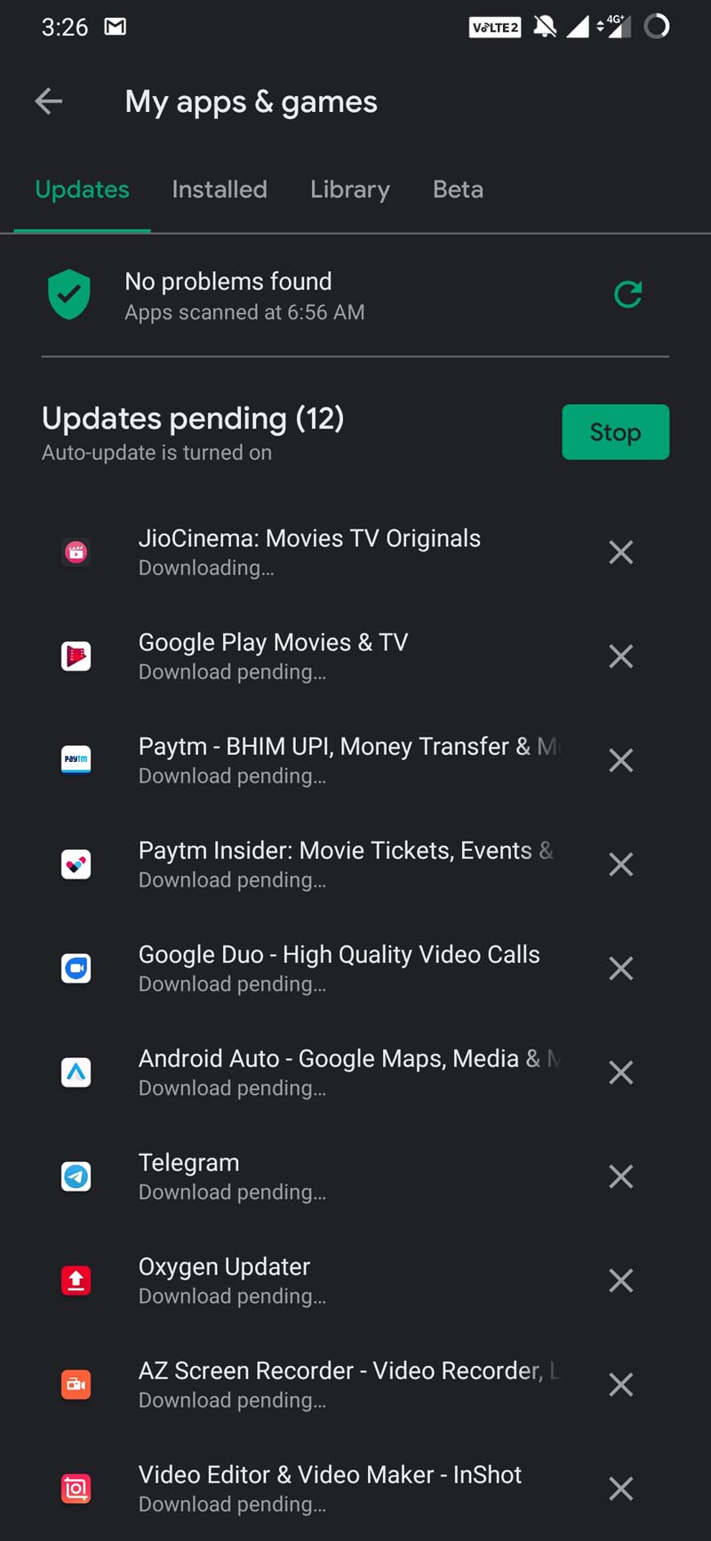Android System Webview Stop Updating on Playstore