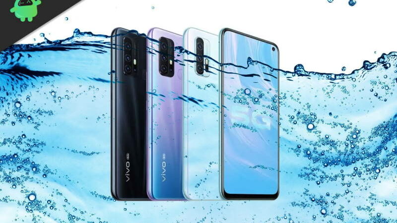 Is vivo Z6 5G Waterproof smartphone?