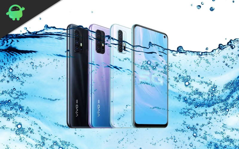 Is vivo Z6 5G Waterproof smartphone?