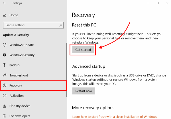 restore settings windows 10 restore settings windows 10