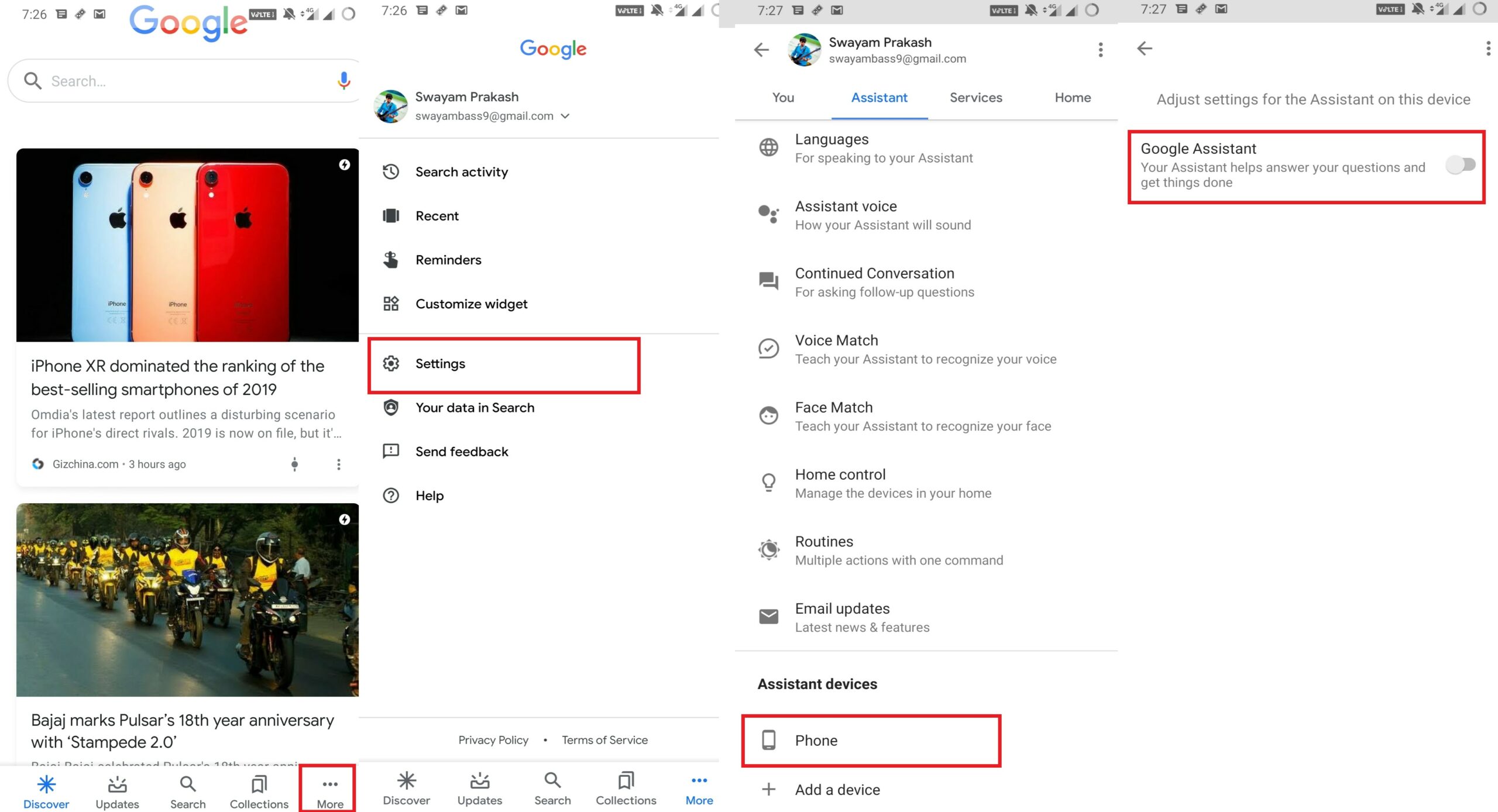 Deactivate Google Assistant completely
