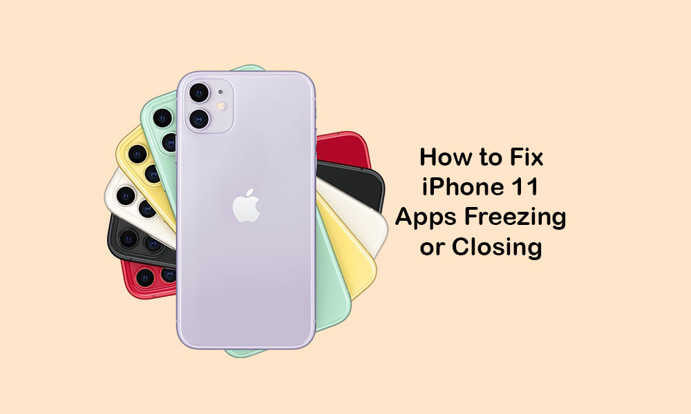 iPhone 11 apps are freezing and closing randomly. How to fix?