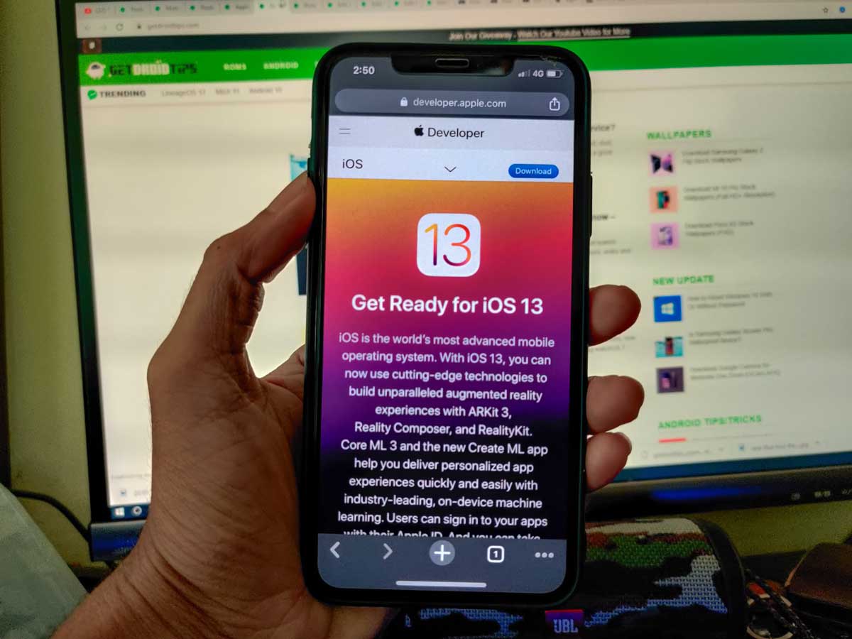 iOS 13