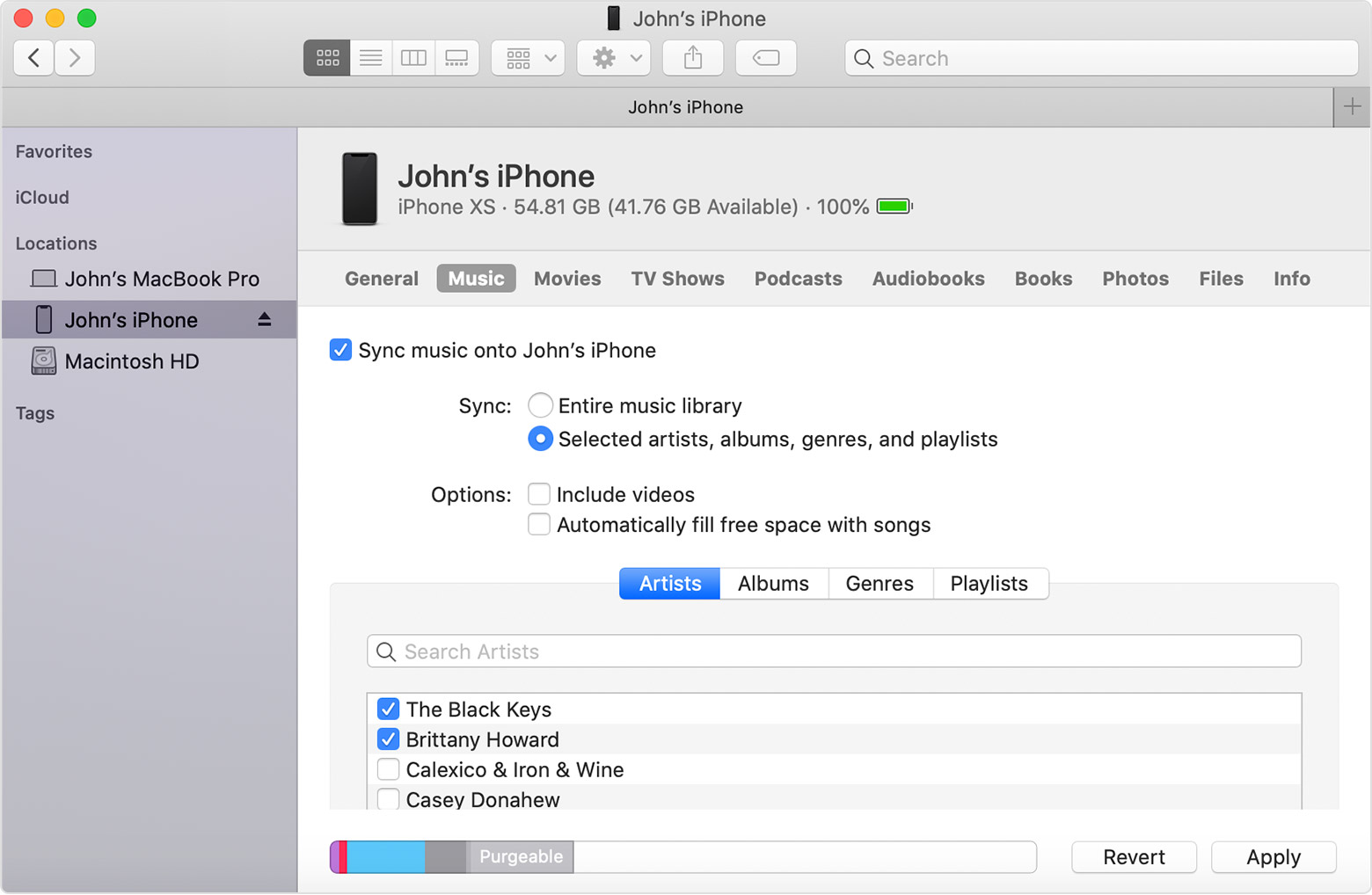 How to Sync Music to iPhone with a macOS Catalina without iTunes