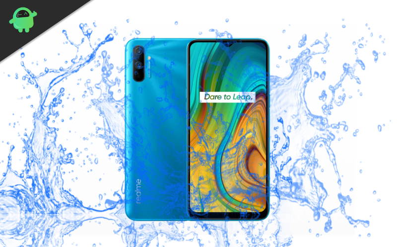 Did Realme C3 launch with waterproof test?