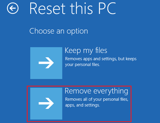 Сбросить Windows 10 без пароля