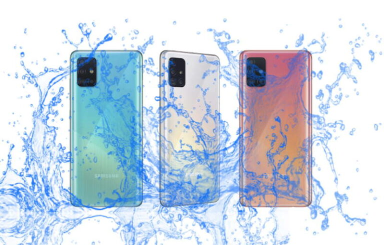 a51 is waterproof