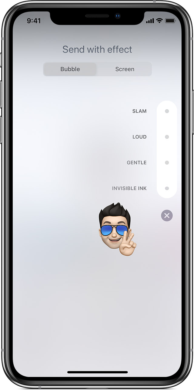 How To Use Message Effects With Imessage Bubble Full Screen And Many More