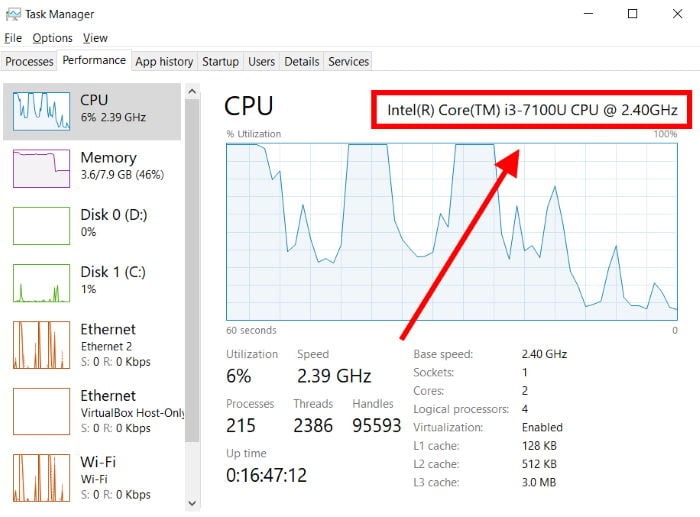 Check Your Computer CPU Specification