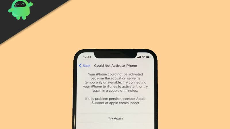 How to Fix iPhone Activation Error or Could Not Activate Error