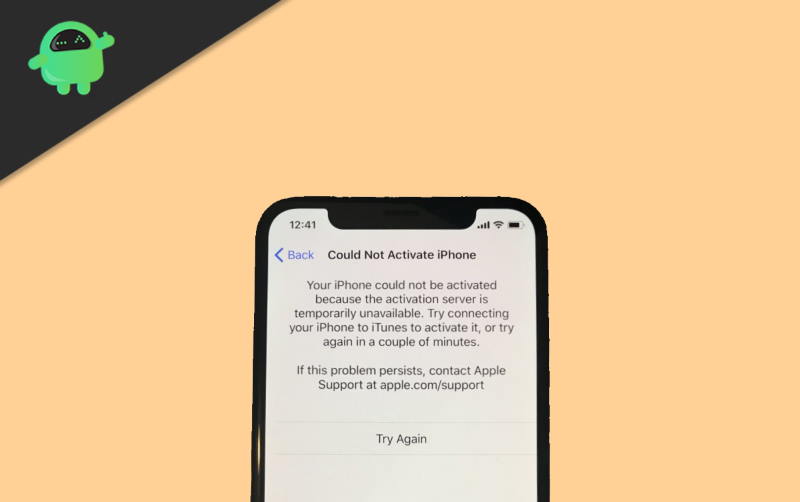 How to Fix iPhone Activation Error or Could Not Activate Error