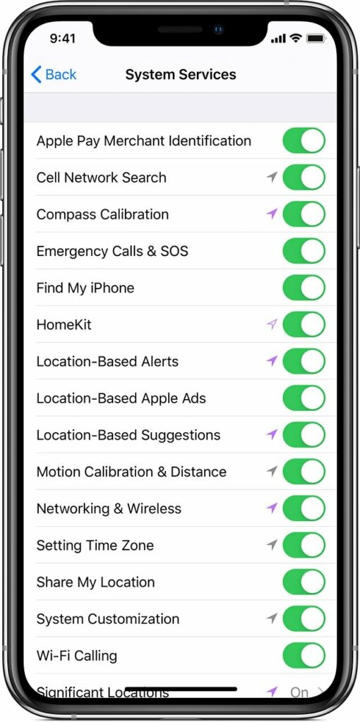 Disable camera app permissions