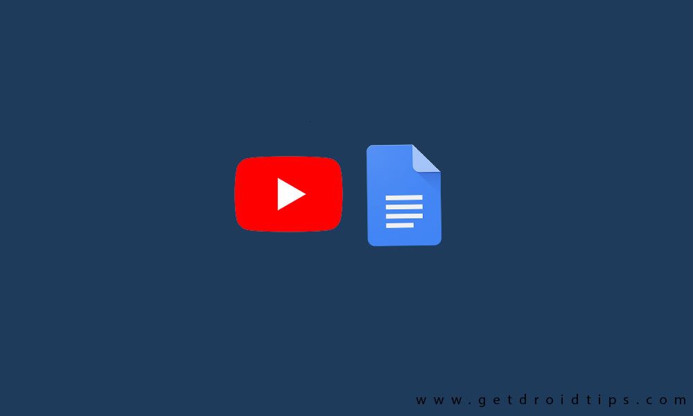 How to Embed YouTube Video in a Google Docs
