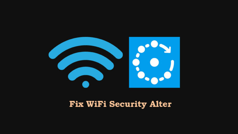 How to Fix WiFi Security Alter - Suspicious Activity has been Detected on your WiFi
