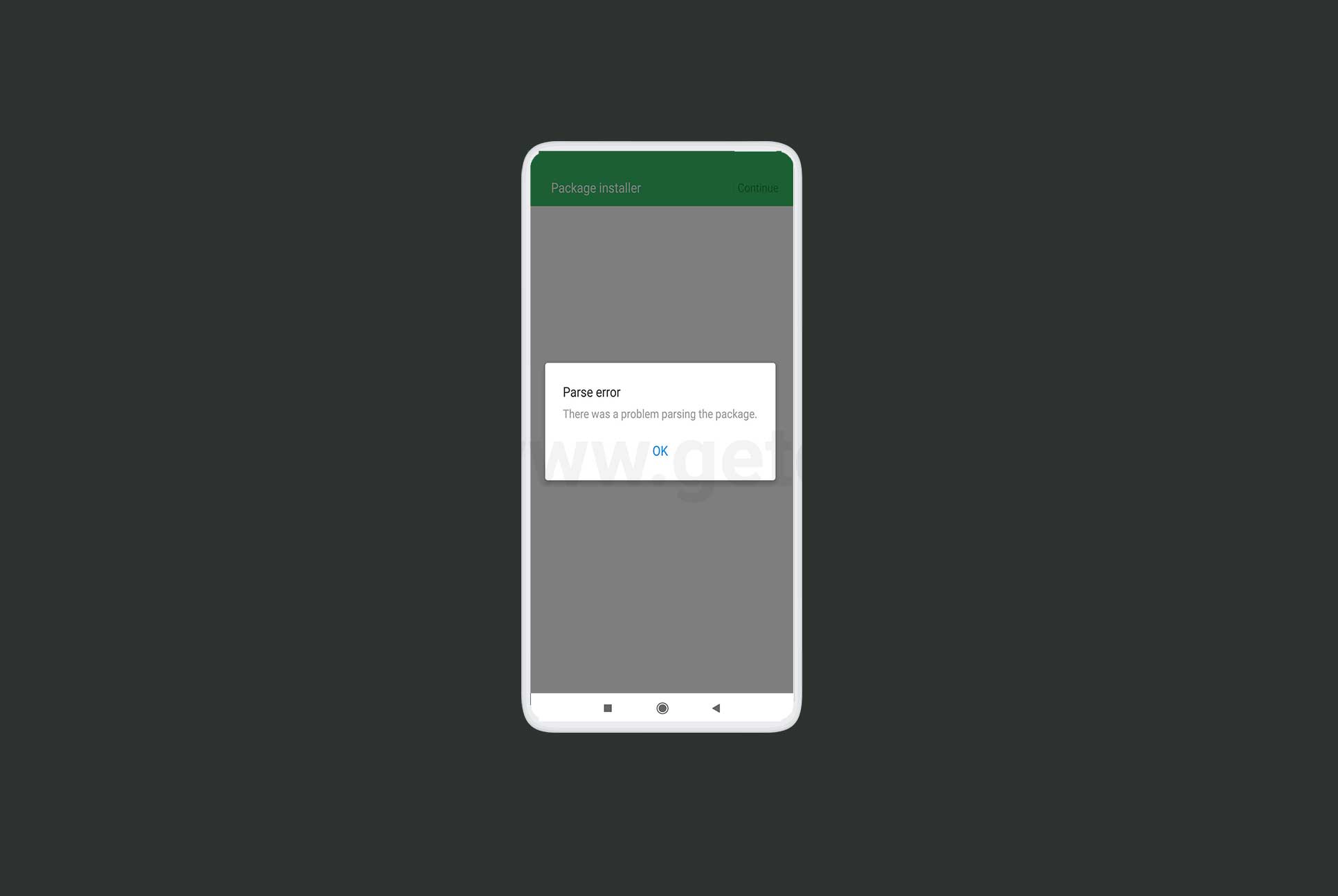 Error Phone. Приложения для application vnd android package archive