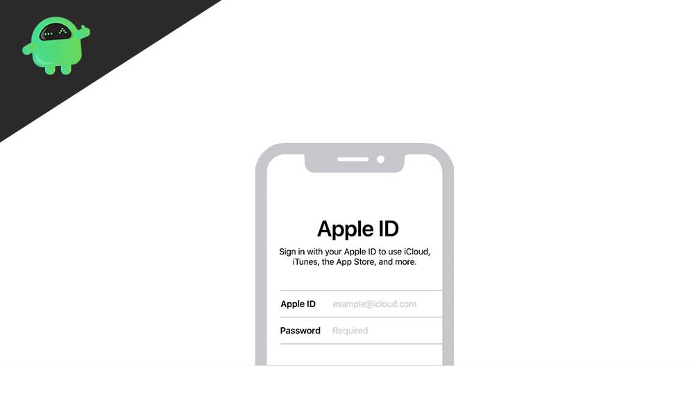 new iphone setup apple id