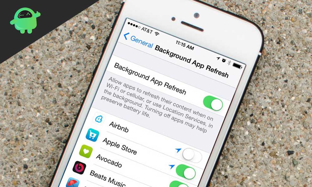 How you can disable background app refresh iPhone and iPad?