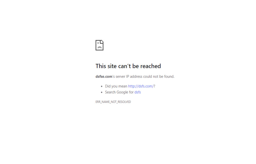 this site cant be reached this site cant be reached