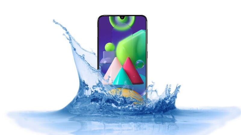 Is Samsung Galaxy M21 Waterproof device