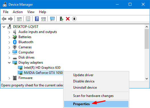 how to rollback graphics driver windows 10