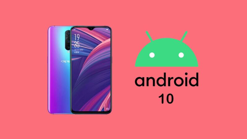 Oppo RX17 Pro Android 10 ColorOS 7 Update Status