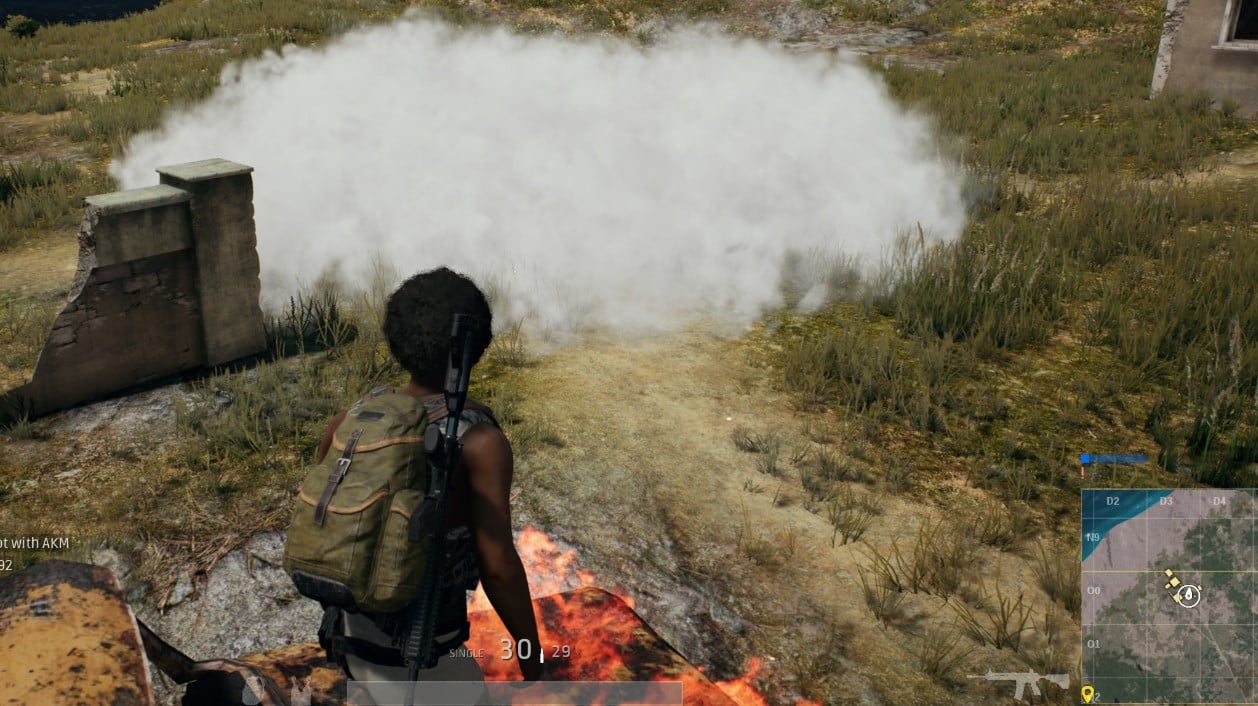 Get Better at PUBG by knowing gow to use smoke grenade
