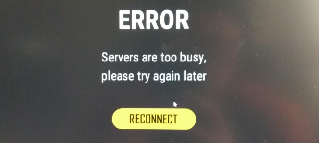 PUBG Update Error