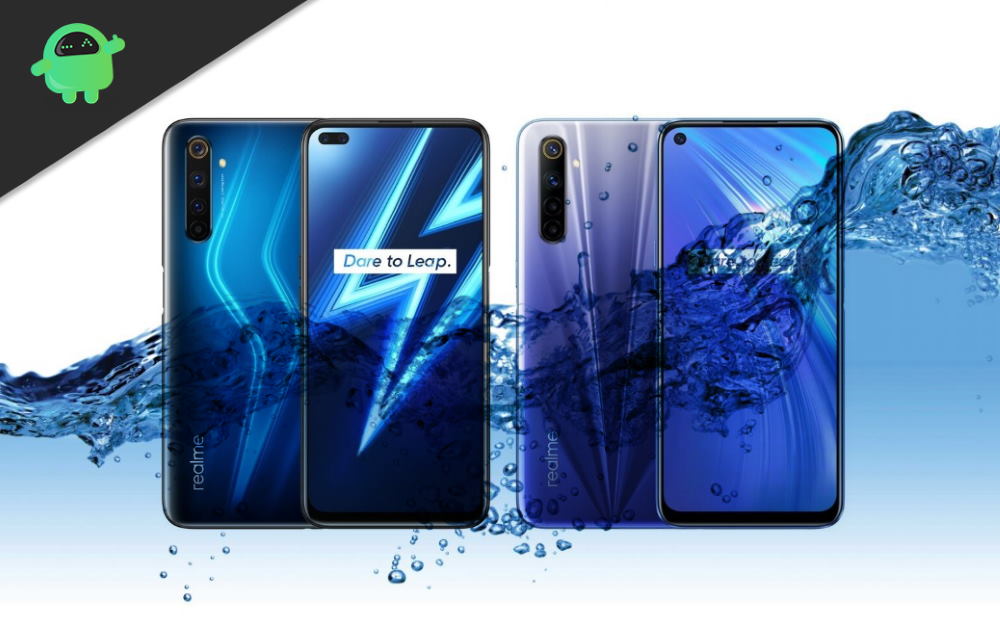 Is Realme 6 or 6 Pro Waterproof Smartphone?