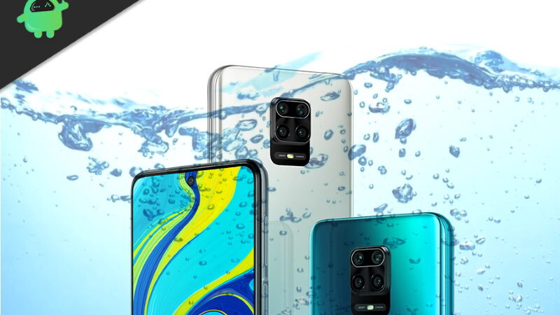 Is Xiaomi Redmi Note 9 Pro and Pro Max Waterproof smartphone?