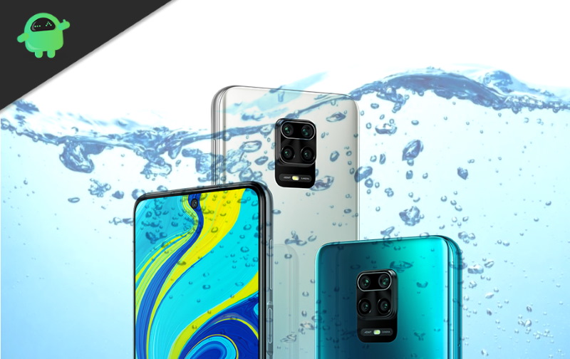 Is Xiaomi Redmi Note 9 Pro and Pro Max Waterproof smartphone?