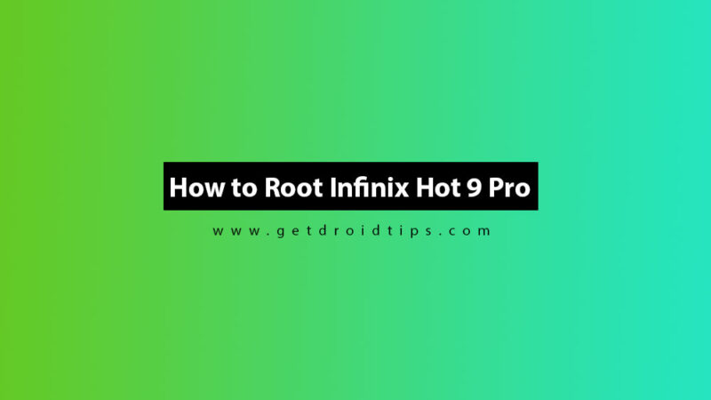 Root Infinix Hot 9 Pro