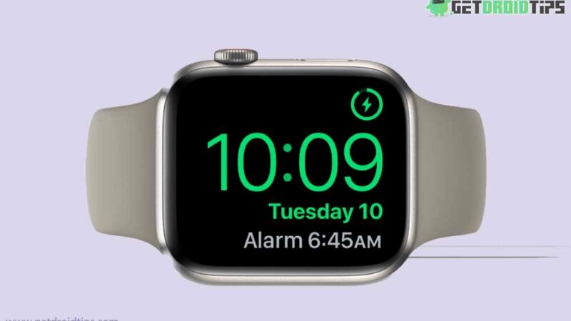 Set an alarm on Apple Watch