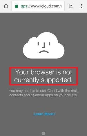 доступ к icloud при входе в систему Android