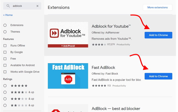 install adblocker plugin