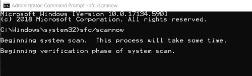 Код ошибки обновления Windows 10 0x8007007e и 0x80073712 сканирование обновления