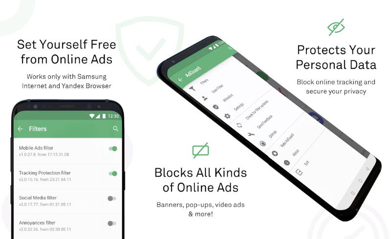 adguard can block all ads on your android smarhone