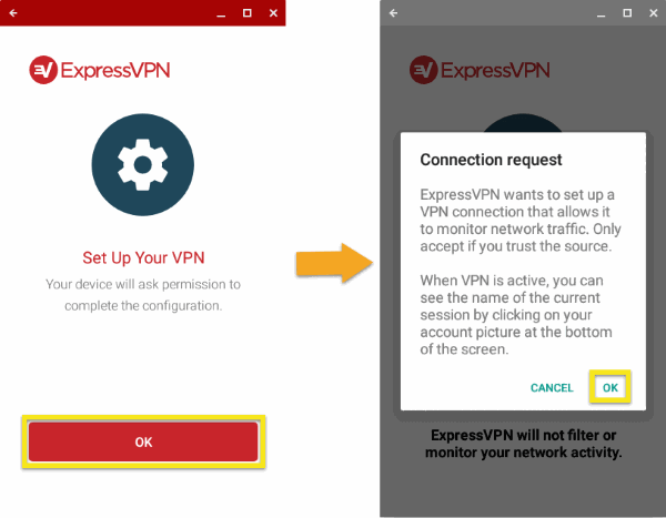 set up VPN on chromebook with express vpn