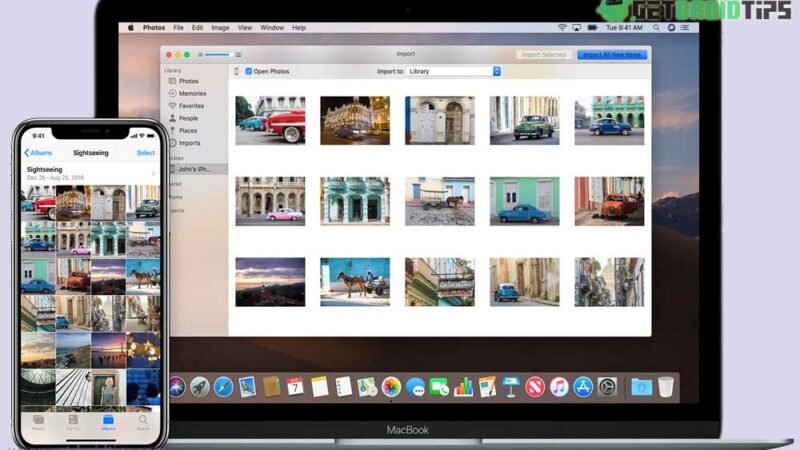 Import photos from SD card/ Digital Camera to iPhone