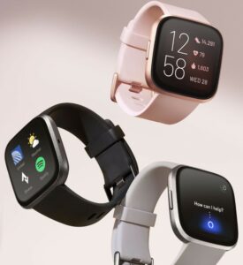fitbit with gps and music