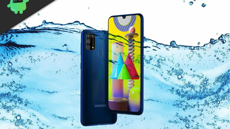 Is Samsung Galaxy M31 Waterproof device in 2020?