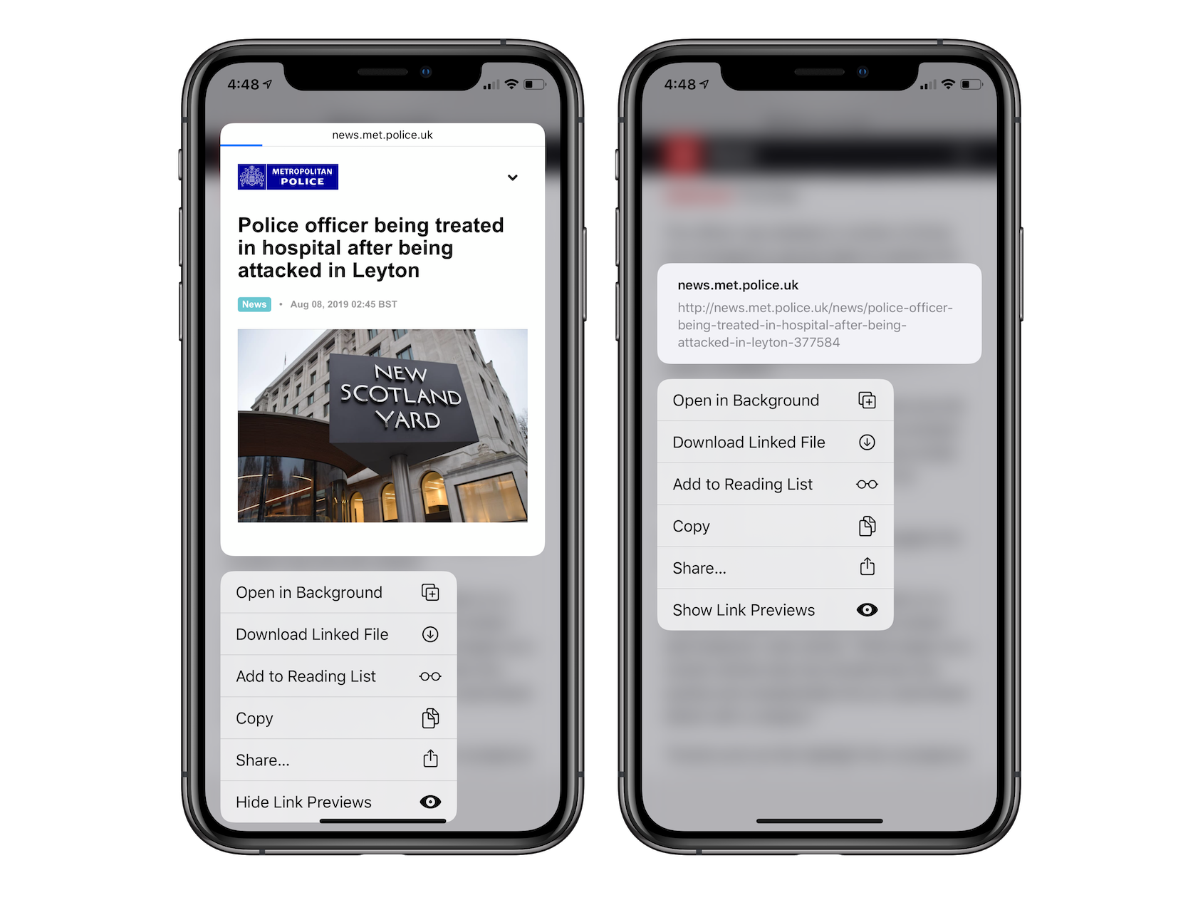 How to Dis­able Link Pre­views in iOS 13 and iPadOS?
