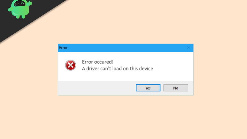 Windows 10 error "A driver can't load on this device": How to Fix?