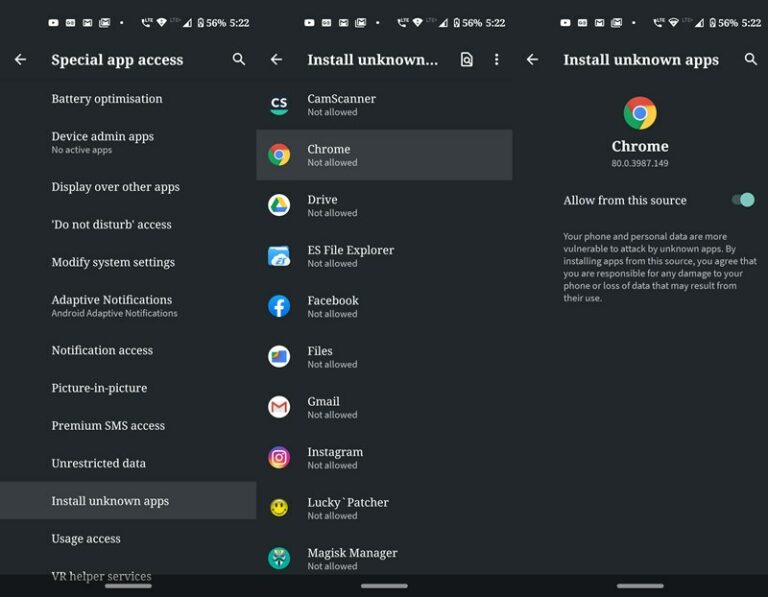 How to enable unknown sources on any android phone