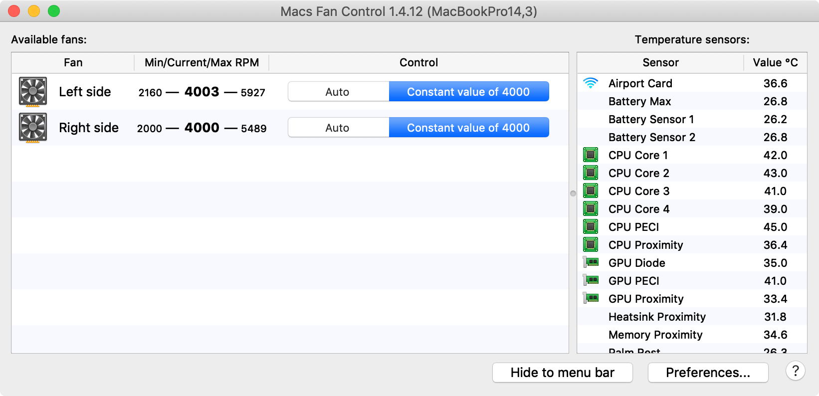 How to Manually Control the Fan Speed