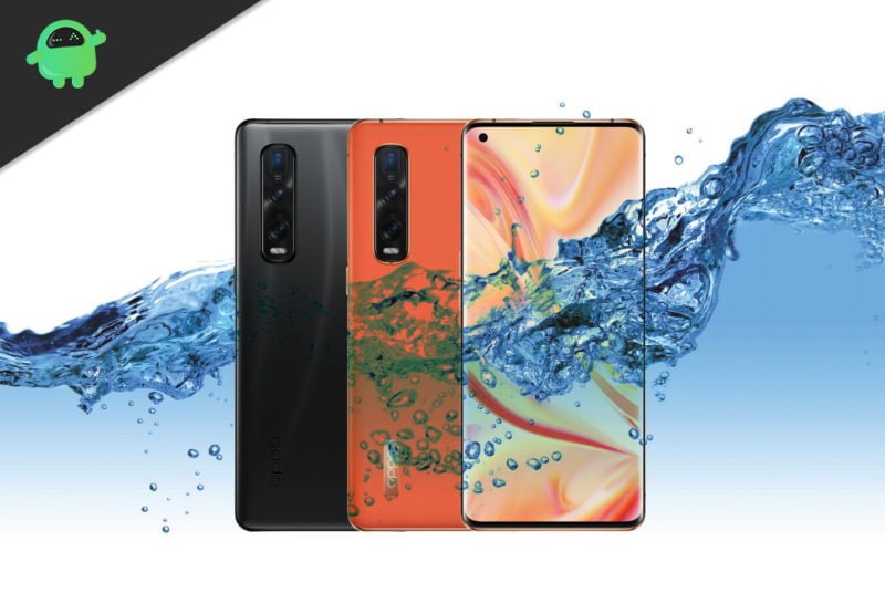 Is Oppo Find X2 and X2 Pro are a Waterproof device?
